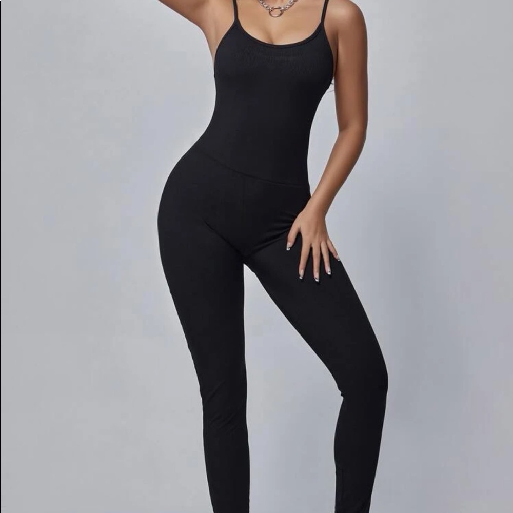 Black jumpsuit